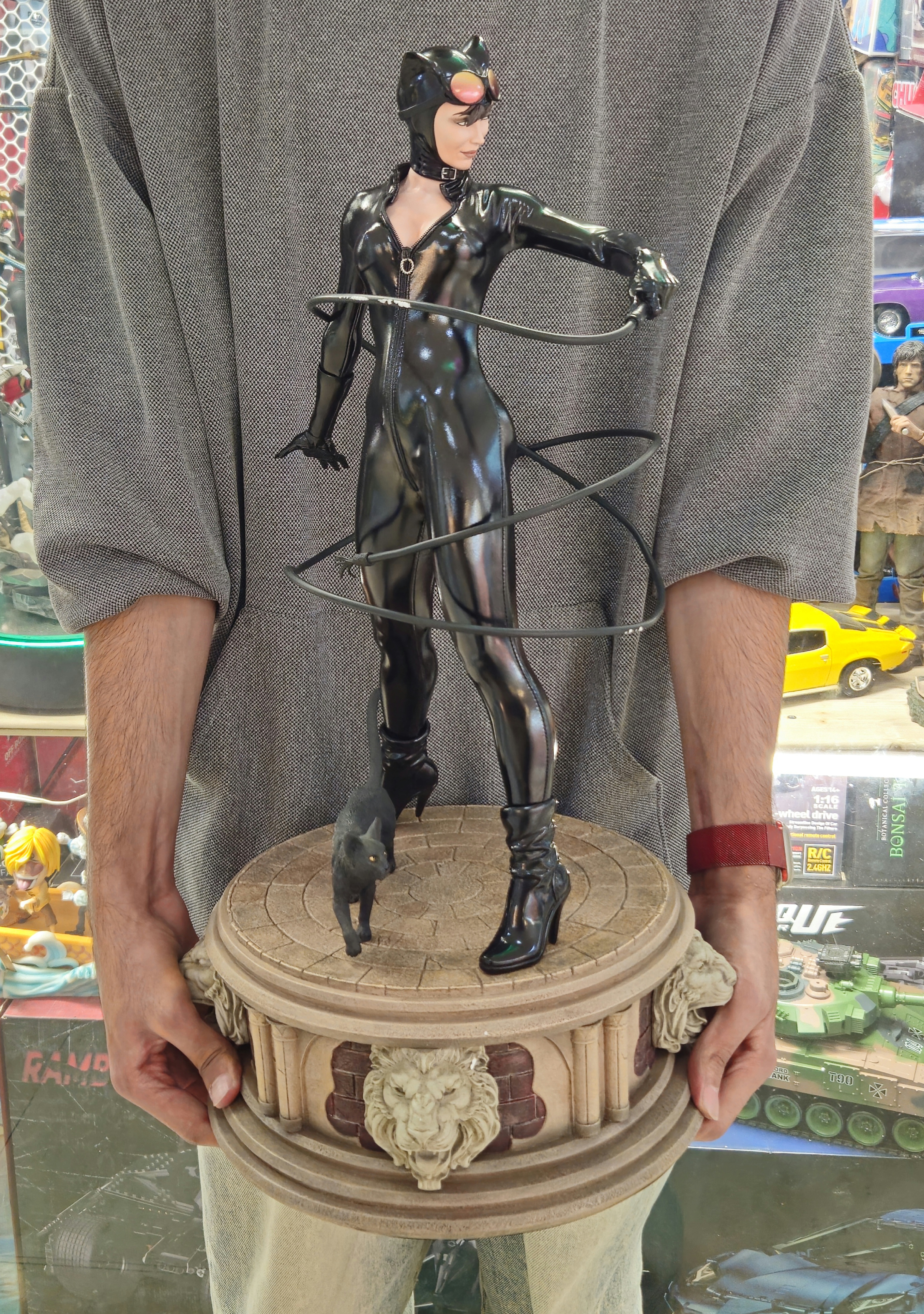 فیگور کت وومن 60 سانت برند سایدشو مدل پریمیوم فورمت DC Cat Woman Sideshow Premium Format 1/4