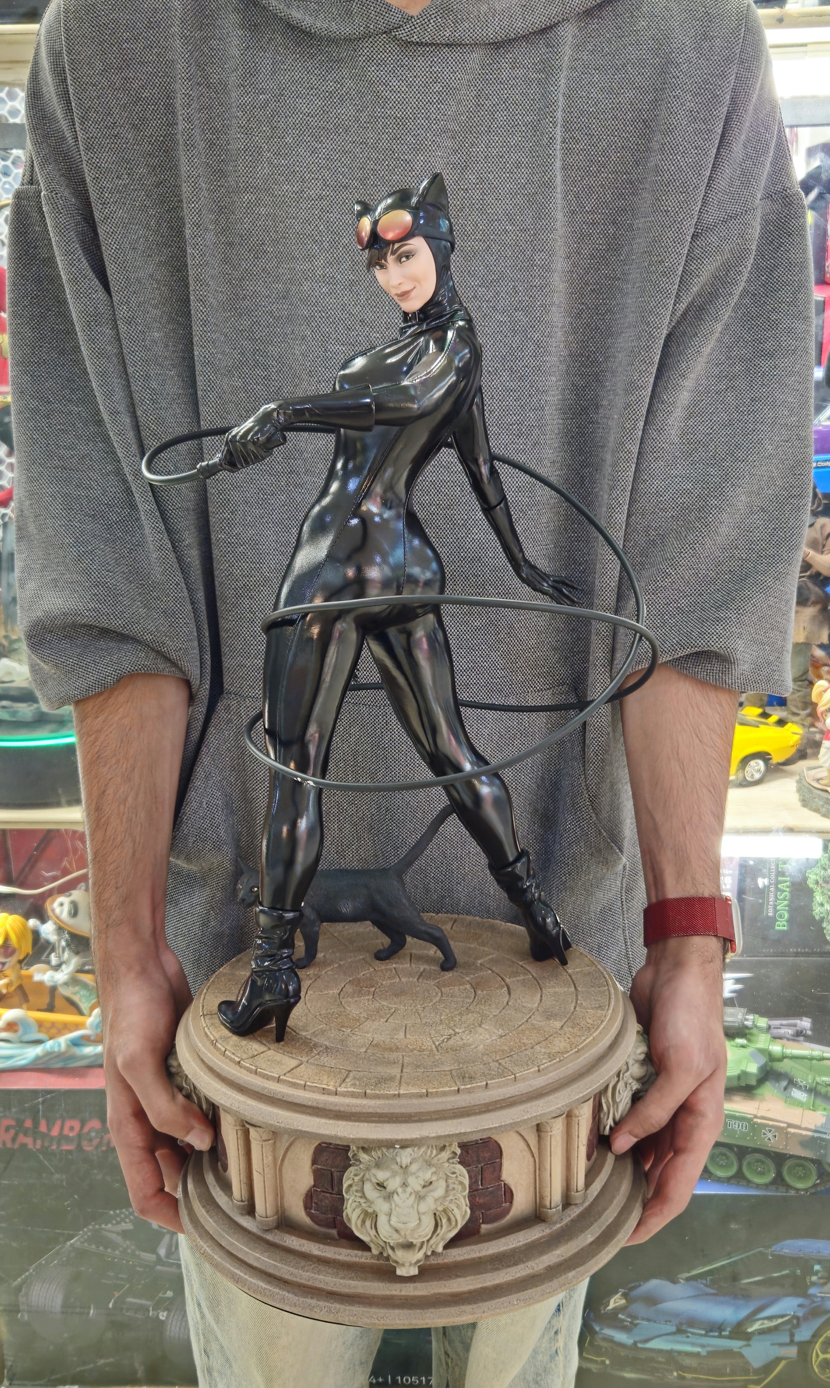 فیگور کت وومن 60 سانت برند سایدشو مدل پریمیوم فورمت DC Cat Woman Sideshow Premium Format 1/4