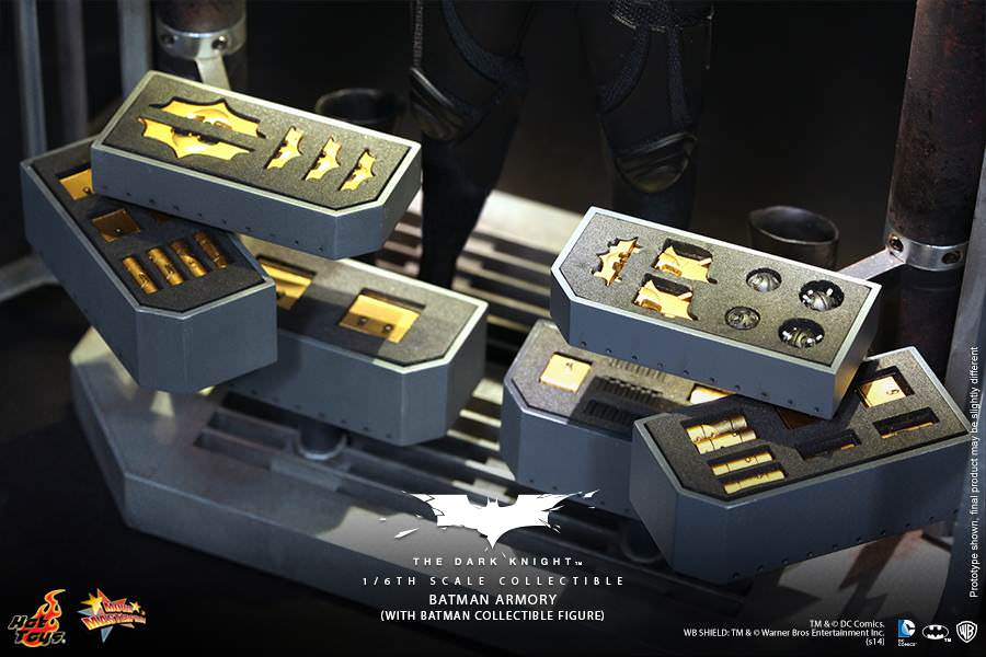 اکشن فیگور بتمن کریستین بیل آرمور هات تویز 1/6 مدل Batman Armory Hot Toys MMS234