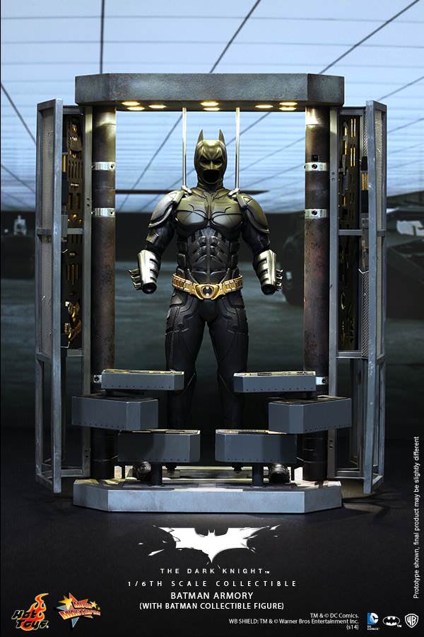 اکشن فیگور بتمن کریستین بیل آرمور هات تویز 1/6 مدل Batman Armory Hot Toys MMS234