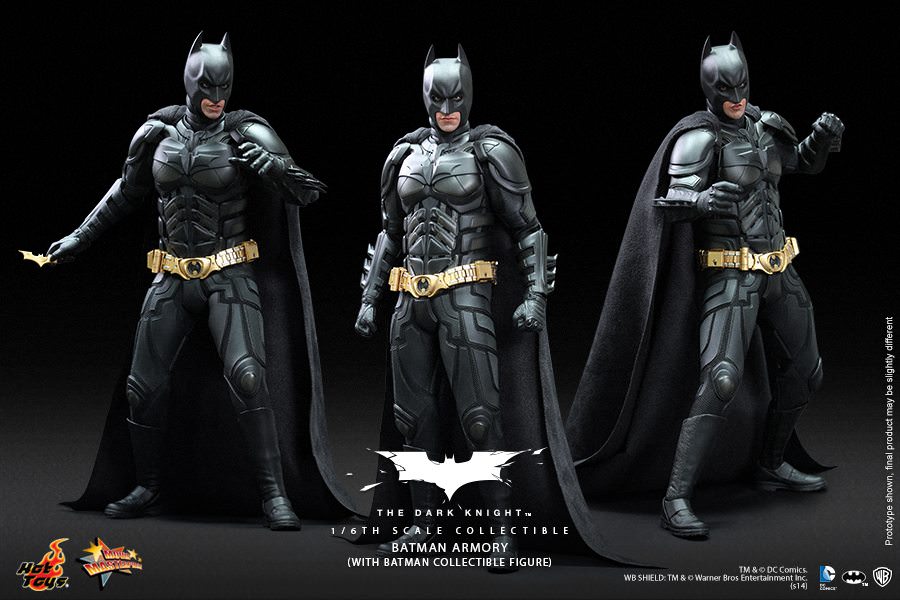 اکشن فیگور بتمن کریستین بیل آرمور هات تویز 1/6 مدل Batman Armory Hot Toys MMS234