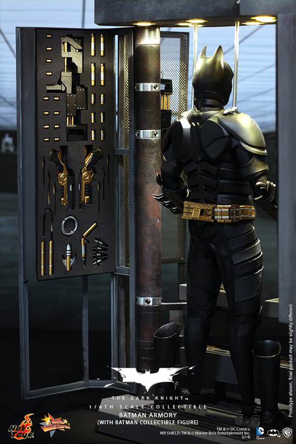 اکشن فیگور بتمن کریستین بیل آرمور هات تویز 1/6 مدل Batman Armory Hot Toys MMS234