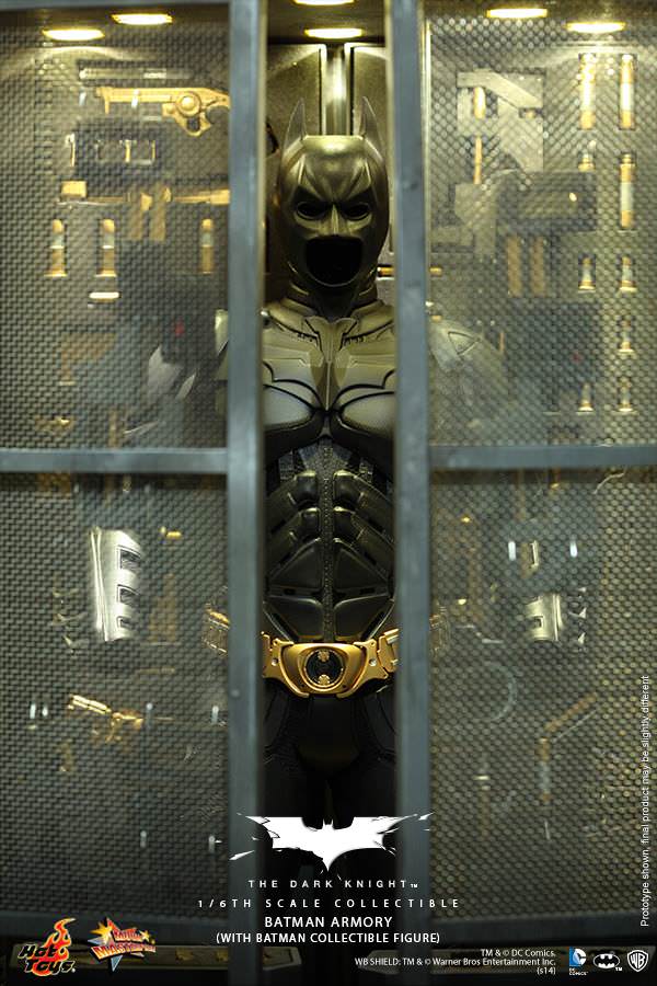 اکشن فیگور بتمن کریستین بیل آرمور هات تویز 1/6 مدل Batman Armory Hot Toys MMS234