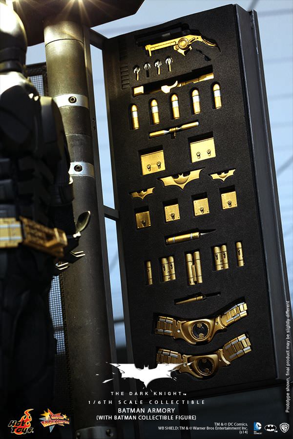 اکشن فیگور بتمن کریستین بیل آرمور هات تویز 1/6 مدل Batman Armory Hot Toys MMS234