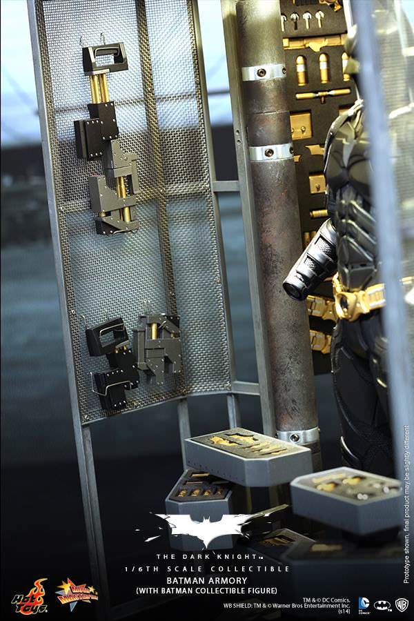اکشن فیگور بتمن کریستین بیل آرمور هات تویز 1/6 مدل Batman Armory Hot Toys MMS234