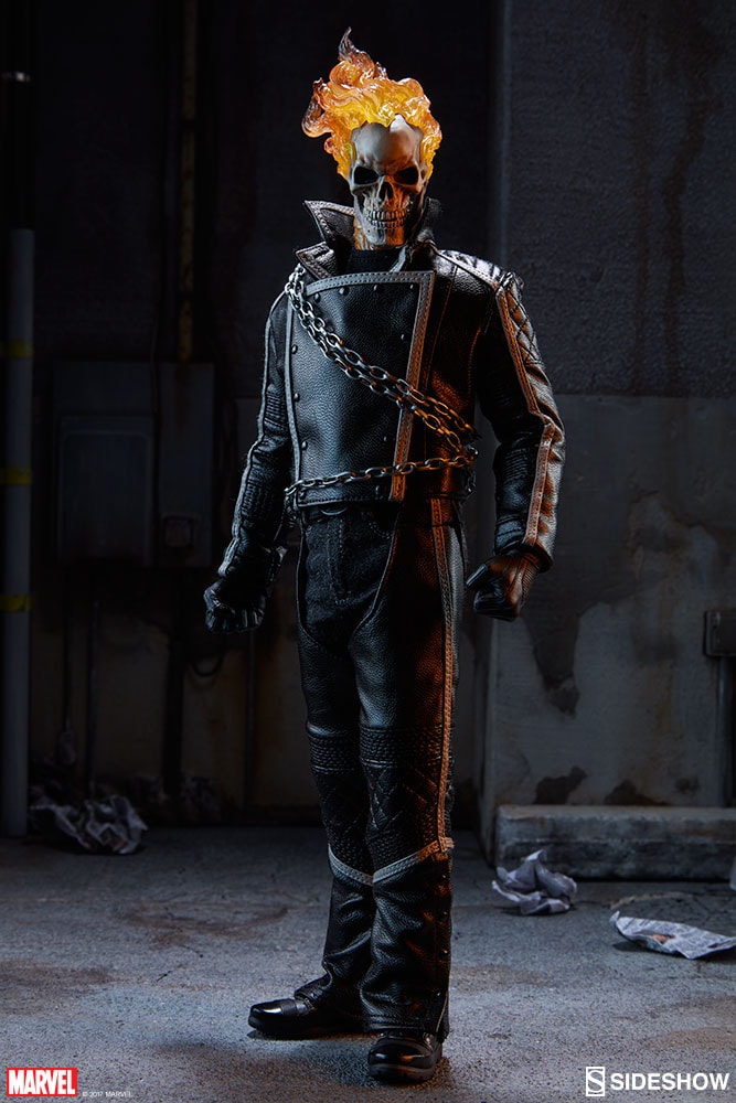 اکشن فیگور گوست‌ رایدر روح سوار سایدشو 1/6 مدل Ghost Rider Side Show