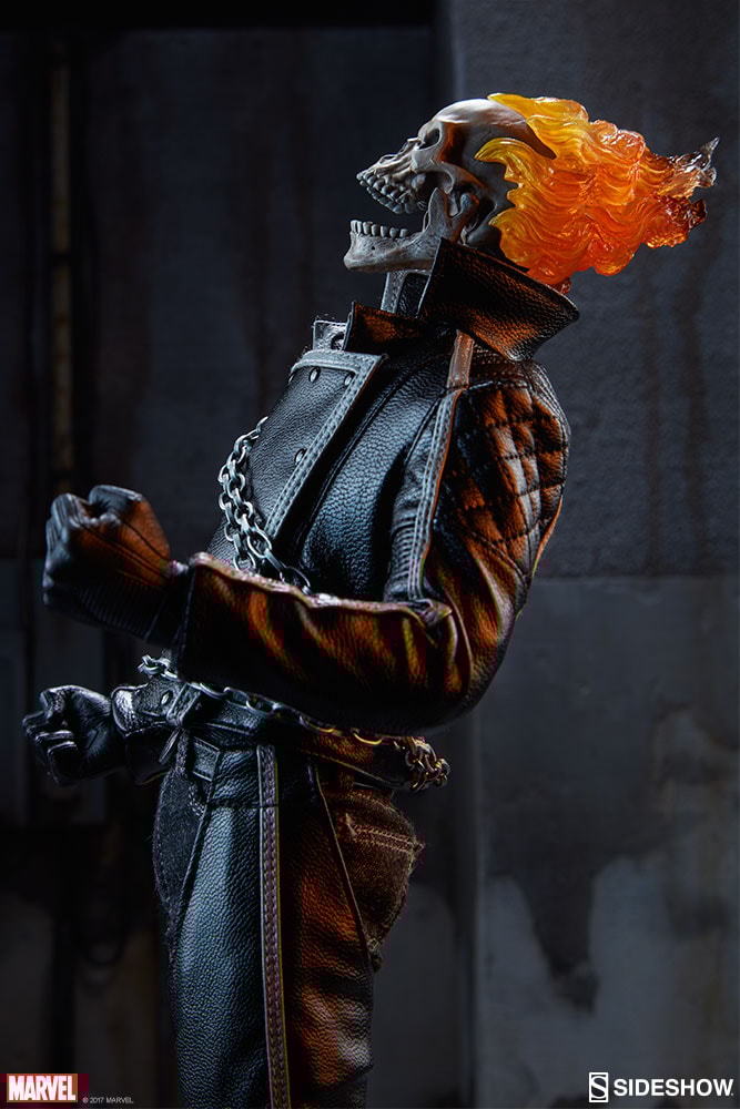 اکشن فیگور گوست‌ رایدر روح سوار سایدشو 1/6 مدل Ghost Rider Side Show