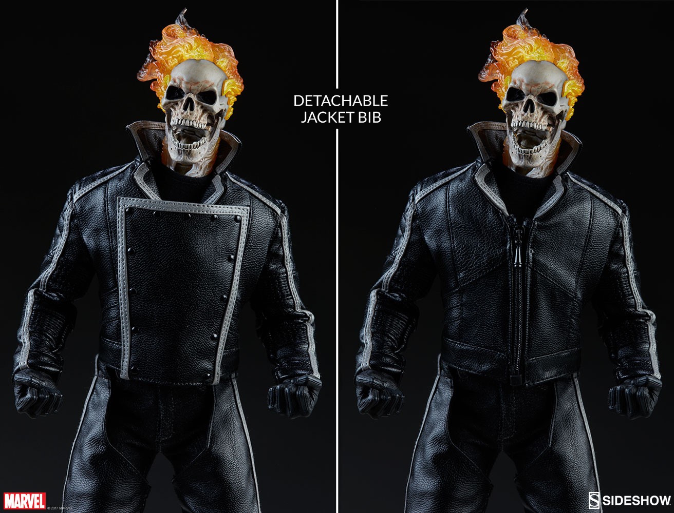 اکشن فیگور گوست‌ رایدر روح سوار سایدشو 1/6 مدل Ghost Rider Side Show