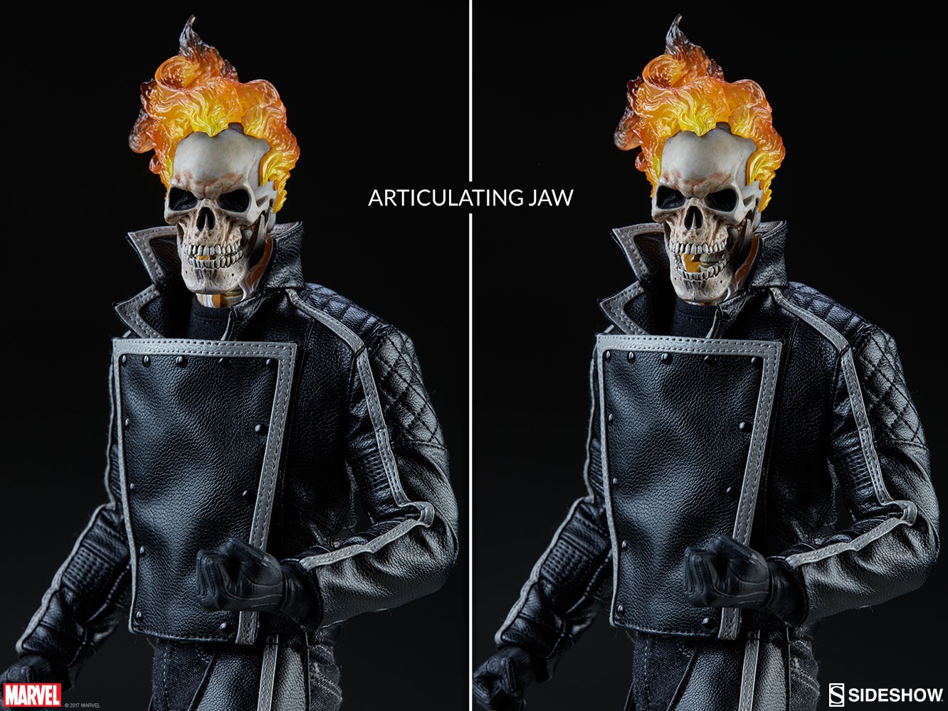 اکشن فیگور گوست‌ رایدر روح سوار سایدشو 1/6 مدل Ghost Rider Side Show