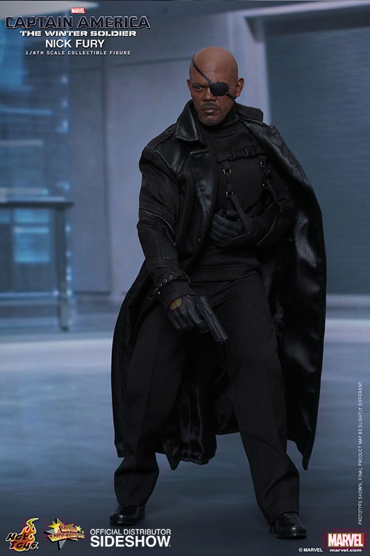 اکشن فیگور نیک فیوری کاپیتان آمریکا سرباز زمستان 1/6 هات تویز مدل Nick Fury The Winter Soldier Hot Toys