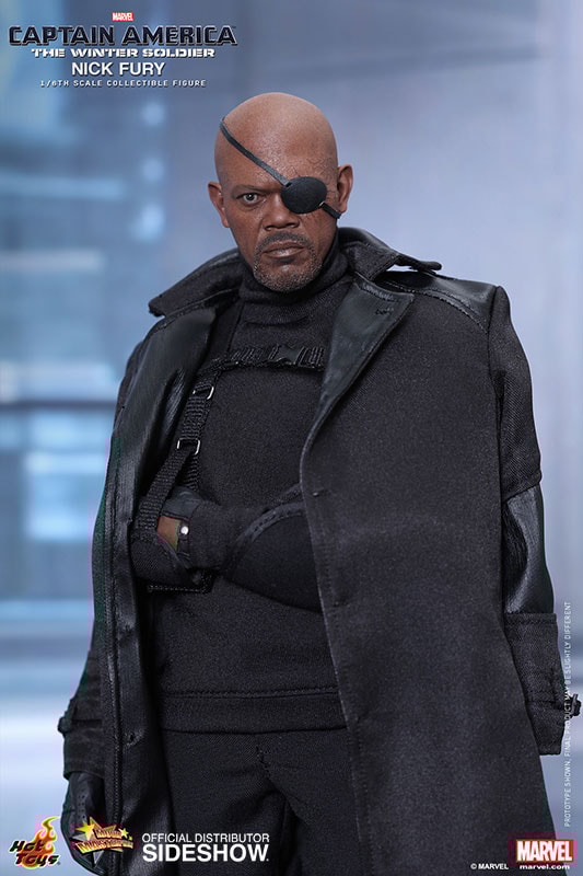 اکشن فیگور نیک فیوری کاپیتان آمریکا سرباز زمستان 1/6 هات تویز مدل Nick Fury The Winter Soldier Hot Toys