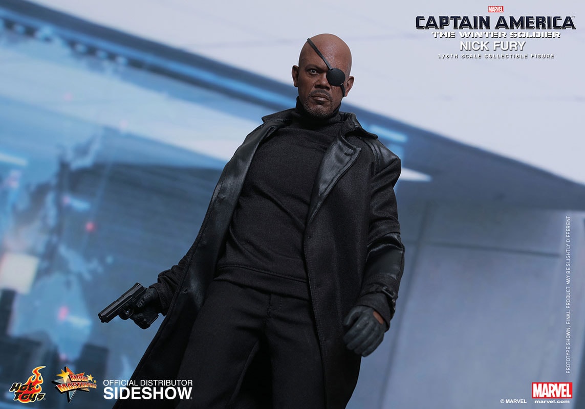اکشن فیگور نیک فیوری کاپیتان آمریکا سرباز زمستان 1/6 هات تویز مدل Nick Fury The Winter Soldier Hot Toys