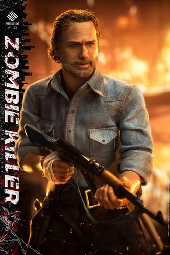 اکشن فیگور ریک گریمز سری زامبی کیلر 1/6 مدل Zombie Killer Present Toys Rick Grimes