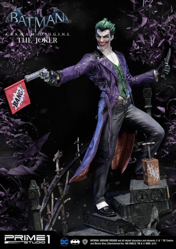 فیگور جوکر آرخام پرایم وان 1/3 لیمیتد نسخه 5 از 350 مدل Arkham Origins The Joker Prime 1