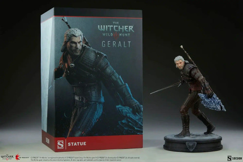 فیگور ویچر گرالت وایلد هانت سایدشو 1/4 نسخه لیمیتد 424 از 500 مدل The Witcher Wild Hunt Geralt Sidshow