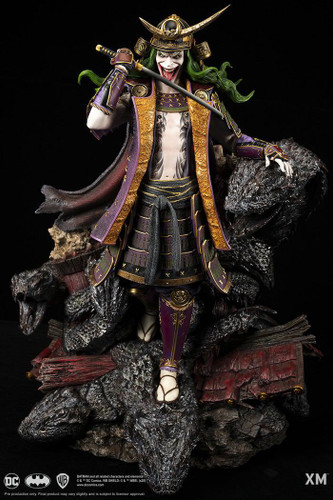 فیگور جوکر سامورایی اوروچی 1/4 ایکس ام لیمیتد 151 از 225 مدل The Joker Ninja Orochi Samurai XM Studio