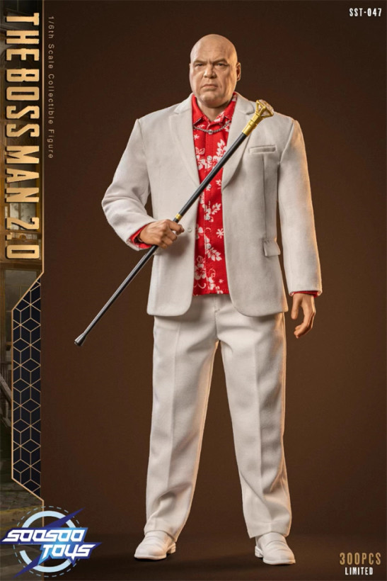 اکشن فیگور کینگ پین ویلسون فیسک مرد رئیس 1/6 مدل Kingpin Wilson Fisk The Boss Man 2 Soosootoys Exclusive