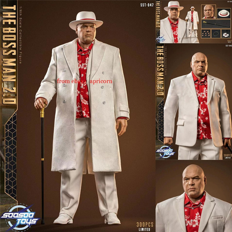 اکشن فیگور کینگ پین ویلسون فیسک مرد رئیس 1/6 مدل Kingpin Wilson Fisk The Boss Man 2 Soosootoys Exclusive
