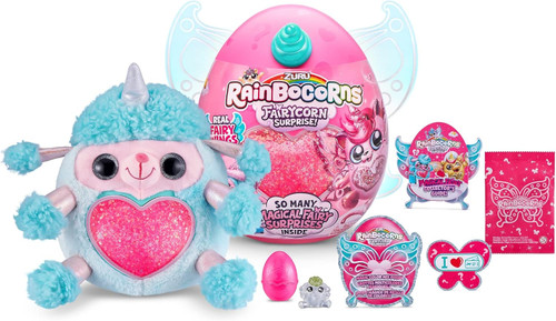 سوپرایز رینبوکورنز شاخ آبی مدل Zuru RainbocoRns Fairycorn 9255