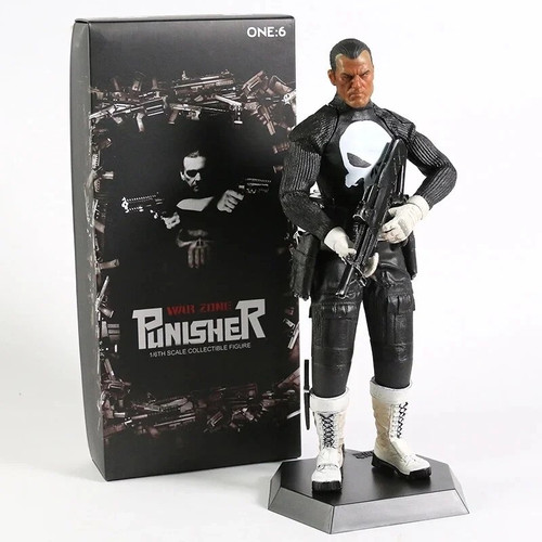 فیگور پانیشر منطقه جنگ 30 سانت کریزی تویز مدل Crazy Toys War Zone Punisher 1/6