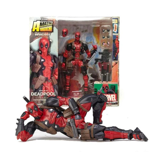 اکشن فیگور ددپول 15 سانت کایودو یاماگوچی مدل Deadpool Kaiyodo Yamaguchi Katsuhisa