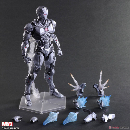 اکشن فیگور ایرونمن مرد آهنی لیمیتد کالر 1/6 پلی آرتز مدل Marvel Universe Ironman Limited Color Play Arts