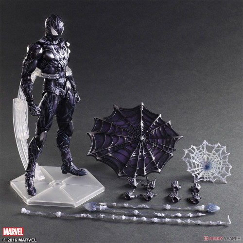 اکشن فیگور اسپایدرمن لجند کریشن نسخه لیمیتد کالر 1/6 پلی آرتز مدل Spiderman Limited Color Play Arts