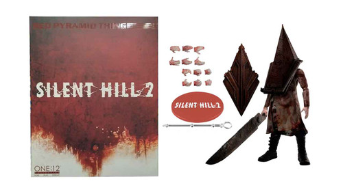 اکشن فیگور بازی سایلنت هیل 2 شخصیت پیرامید هد 1/6 مزکو مدل Silent Hill 2 Pyramid Head Mezco Toys