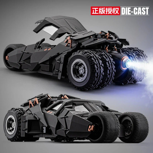 ماکت ماشین بتمن بتموبیل فلزی دودزا 1/18 مدل Batmobile The Dark Knight Trilogy Tumbler Die cast 1/18
