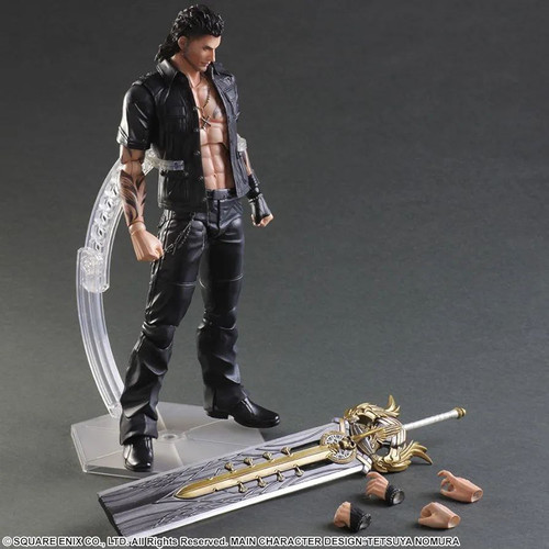 اکشن فیگور گلادیولوس آمیسیتیا 25 سانت فاینال فانتزی پلی آرتز مدل Gladiolus Amicitia Final Fantasy XV Playarts
