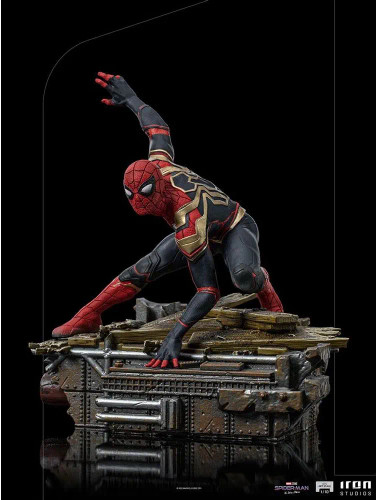 فیگور اسپایدرمن بازگشت به خانه آیرون استودیوز مدل Spiderman No Way Home Iron Studios 1/10