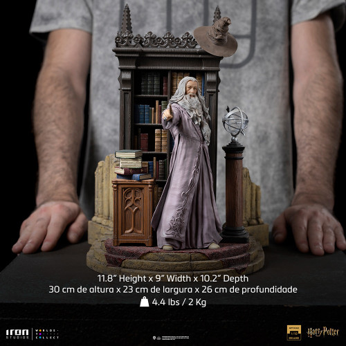 فیگور آلبوس دامبلدور دلوکس هری پاتر آیرون استودیوز مدل Albus Dumbledore Deluxe Iron Studios 1/10