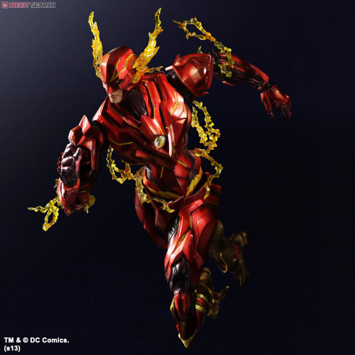 اکشن فیگور فلش دی سی کامیک پلی آرتز مدل The Flash DC Comics Playarts 1/6