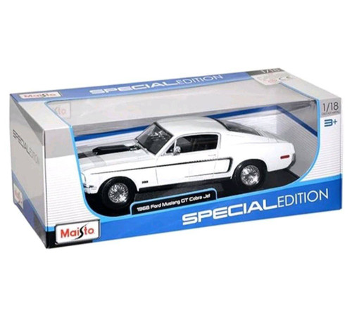 ماکت فلزی ماشین فورد ماستنگ جی تی کبرا جت 1968 مایستو مقیاس 1/18 مدل Maisto Ford Mustang GT Cobra Jet 1968 1/18
