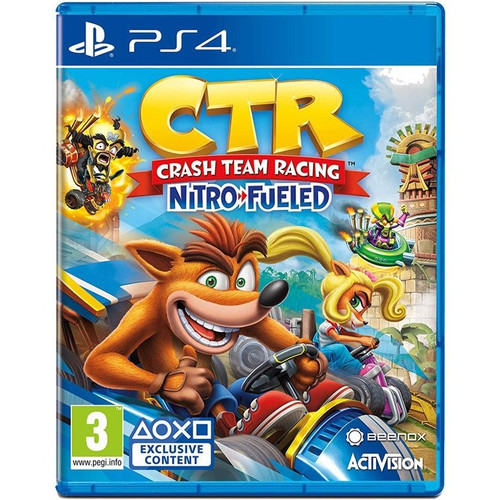 دیسک بازی کراش تیم ریسینگ نیترو فویلد برای Ps4 مدل Crash Team Racing Nitro Fueled Ps4