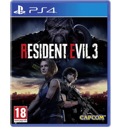 دیسک بازی رزیدنت اویل 3 برای Ps4 مدل Resident Evil 3 Ps4
