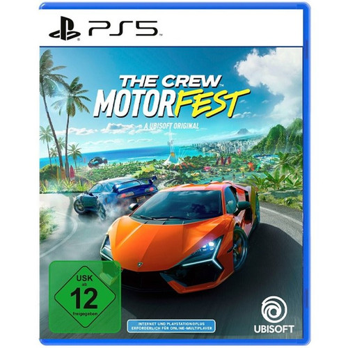 دیسک بازی کروموتورفست برای Ps5 مدل The Crew Motorfest Ps5