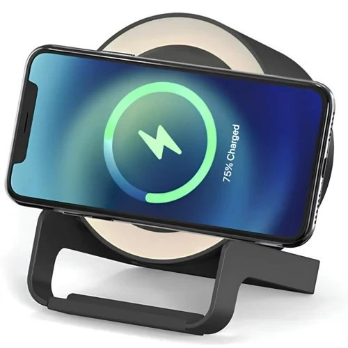 اسپیکر و چراغ خواب همراه شارژر وایرلس پرو وان مدل ProOne Speaker With Wireless Charger PSG40