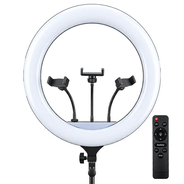 رینگ لایت قطر 46 سانت مدل LED Ring Light YQ-460A