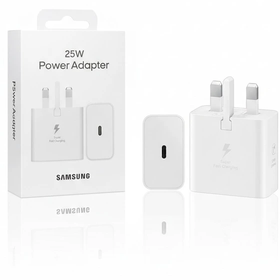 آداپتور تایپ سی سامسونگ توان 25 وات مدل Samsung Type-C 25W Power Adapter