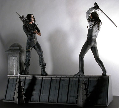 اکشن فیگور نبرد کلاغ و تاپ دالر برند نکا مدل Neca The Crow vs Top Dollar