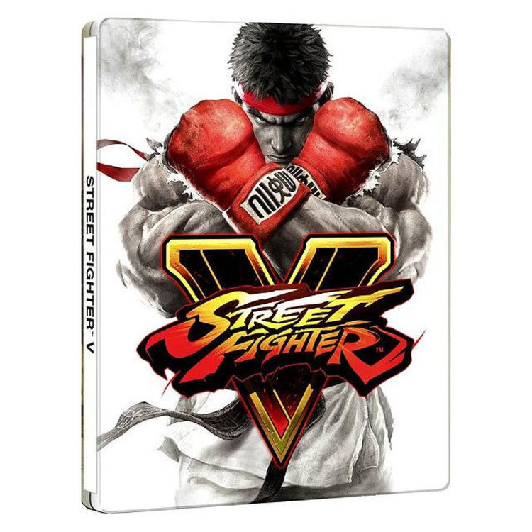 استیل بوک بدون دیسک بازی استریت فایتر 5 مدل Street Fighter V Steelbook