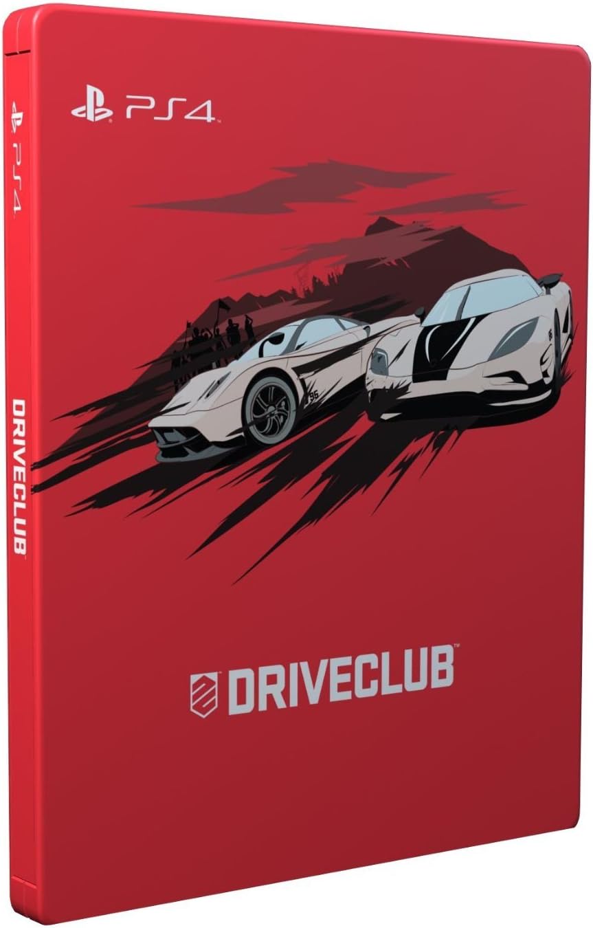 استیل بوک همراه دیسک بازی درایو کلاب برای Ps4 مدل Drive Club Steelbook Ps4