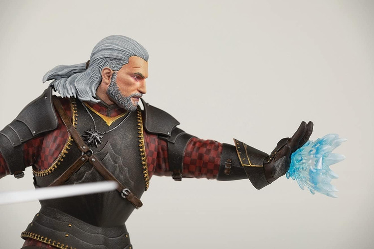 فیگور گرالت از بازی ویچر 3 وایلد هانت برند دارک هورس مدل Dark Hours Geralt Toussaint Tourney Armor Witcher 3 Wild Hunt