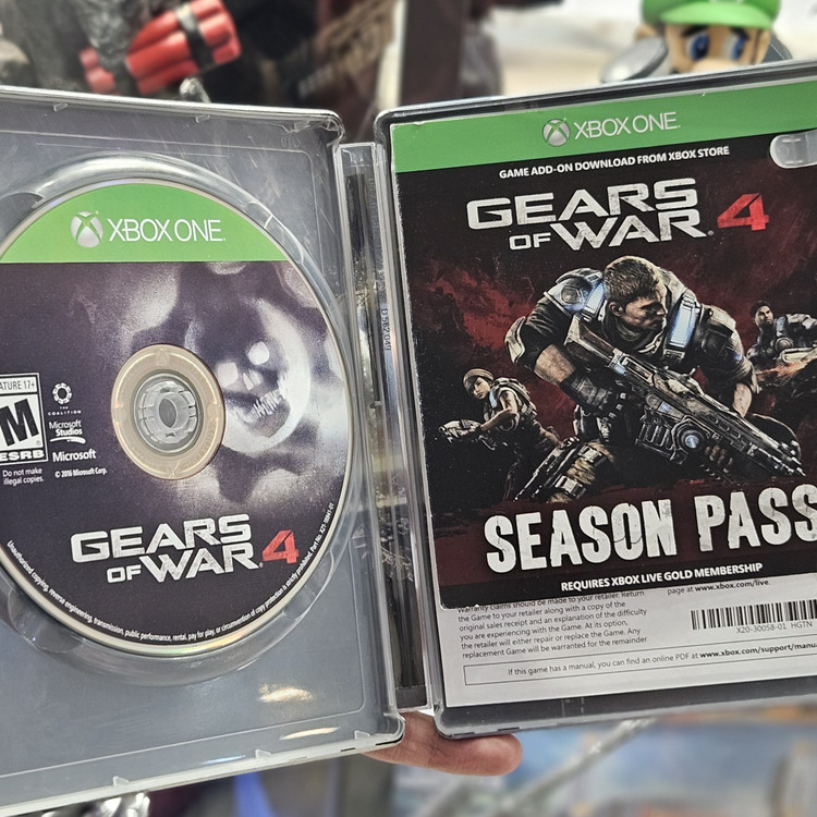 استیل بوک همراه دیسک بازی گیرز اف وار 4 برای XBox One مدل Gears Of Wars 4 Steelbook XBox One