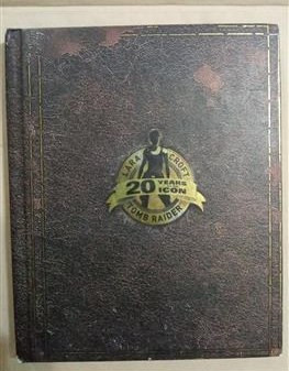 استیل بوک همراه دیسک بازی تام رایدر نسخه 20 سالگی برای Ps4 مدل Rise Of The Tomb Rider 20 Year Celebration Ps4 Steelbook