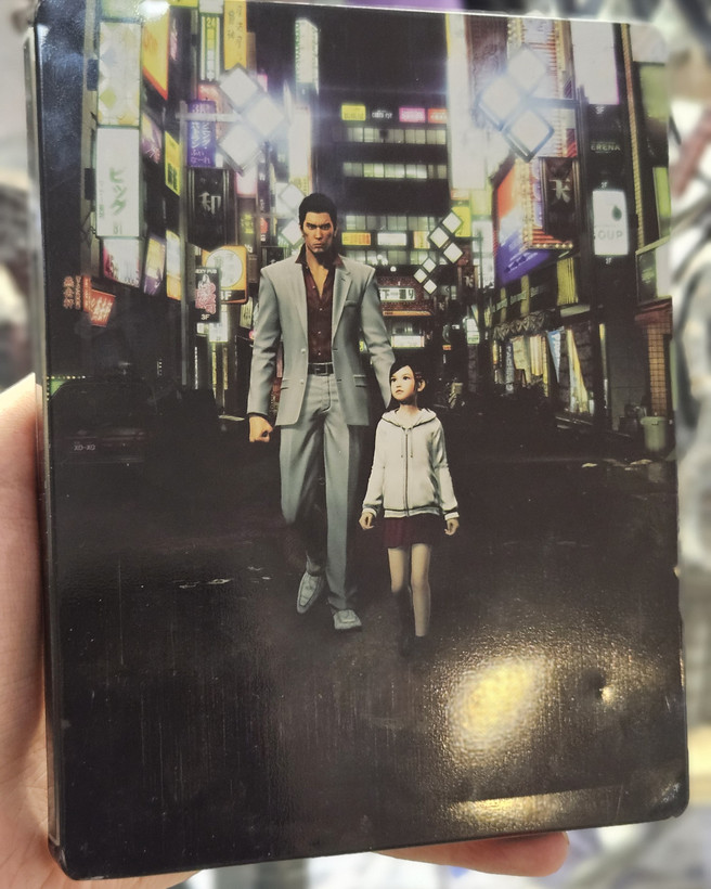 استیل بوک همراه دیسک بازی یاکوزا کیوامی برای Ps4 مدل Yakuza Kiwami Steelbook Ps4