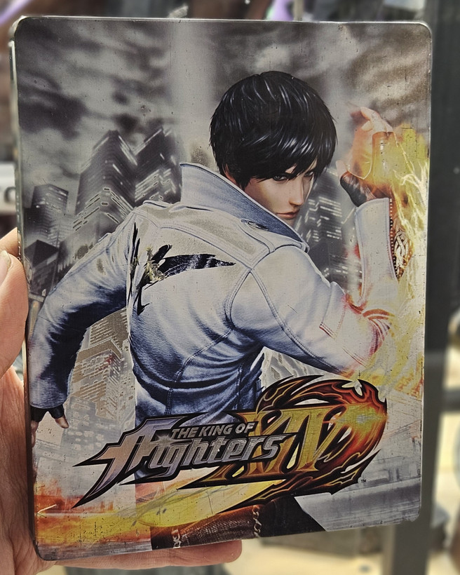 استیل بوک همراه دیسک بازی کینگ اف فایترXIV برای Ps4 مدل The King Of Fighters XIV Ps4