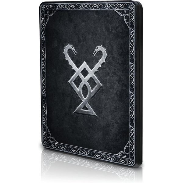 استیل بوک گاد اف وار همراه دیسک برای Ps4 و آرت بوک مدل God Of War Steelbook