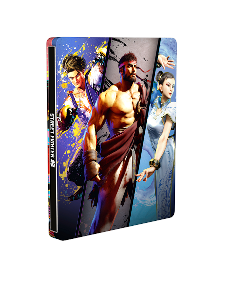 استیل بوک استریت فایتر 6 مدل Street Fighter 6 Steelbook